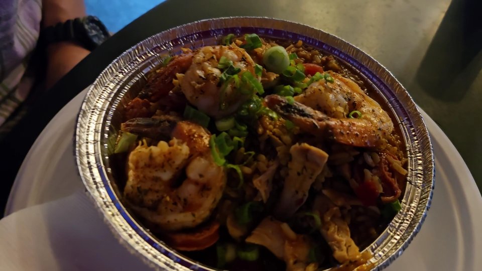 Cajun restaurant dining room atmosphere